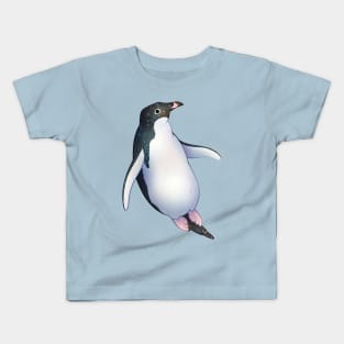 Cozy Adélie Penguin Kids T-Shirt